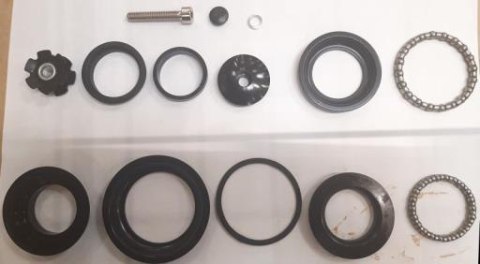 Stery H868G 1 1/8" W/AL CONICAL WASHER 18MM BLK