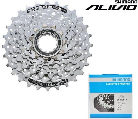Kaseta 8s 11-32T SHIMANO ALIVIO CS-HG51-8, BOX