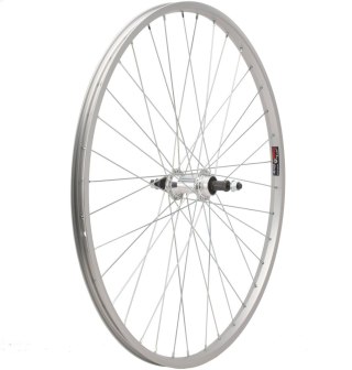 Koło 26x1 3/8 tył WOLNOBIEG VB JY-734_J20A srebrne
