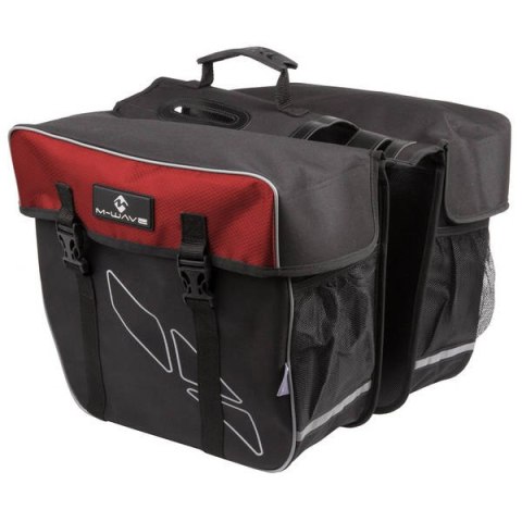 Sakwa na bagażnik M-WAVE Amsterdam Double 30L / RD